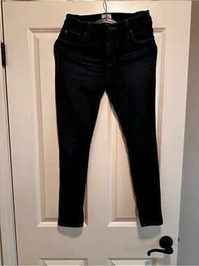 Hudson Jeans Dark Denim Ankle Skinny Jeans